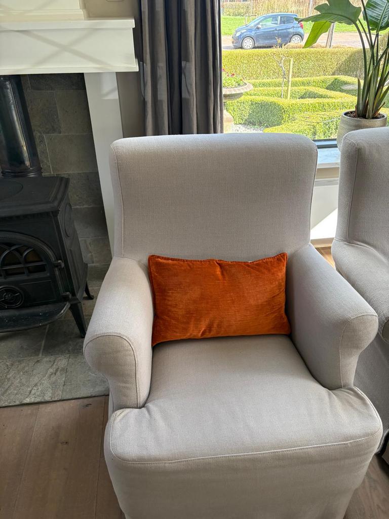 Hofz fauteuil  Levi, Ophalen, Zo goed als nieuw, 75 tot 100 cm, 50 tot 75 cm