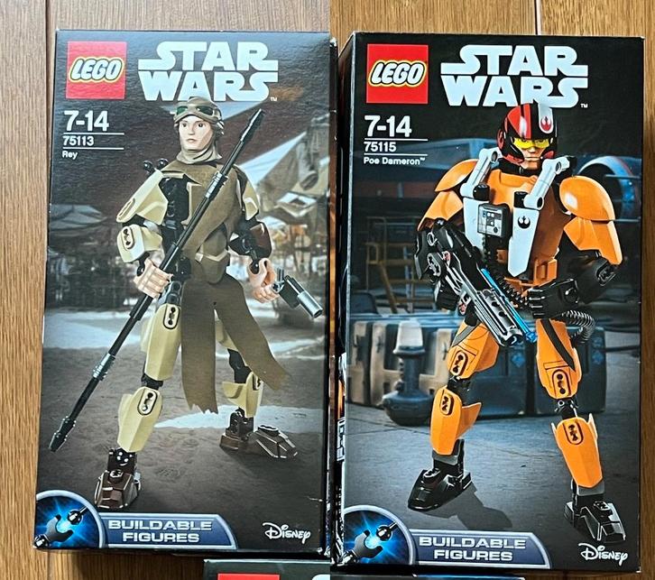 Lego Star Wars 75113, 75115, Kinderen en Baby's, Speelgoed | Duplo en Lego, Zo goed als nieuw, Lego, Complete set, Ophalen of Verzenden