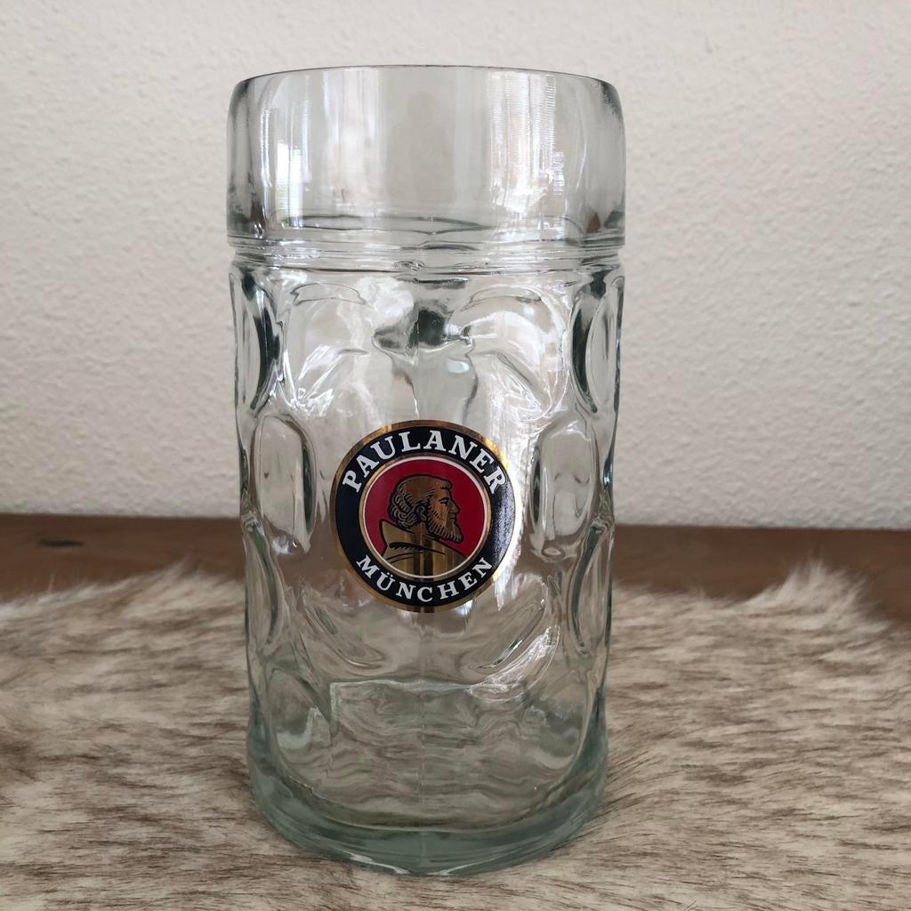 NIEUW origineel Paulaner bierpul 1ltr Oktoberfest München, Ophalen of Verzenden, Nieuw, Pul(len), Overige merken