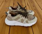 DWRS Sneakers - Wit beige bruin Leer - Maat 40, DWRS, Beige, Ophalen of Verzenden, Sneakers of Gympen