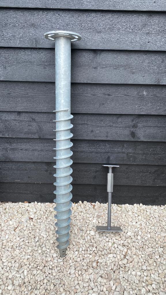 Weenk Schroeffundering Type LGT Ø76X1200X3MM, Ophalen, Nieuw