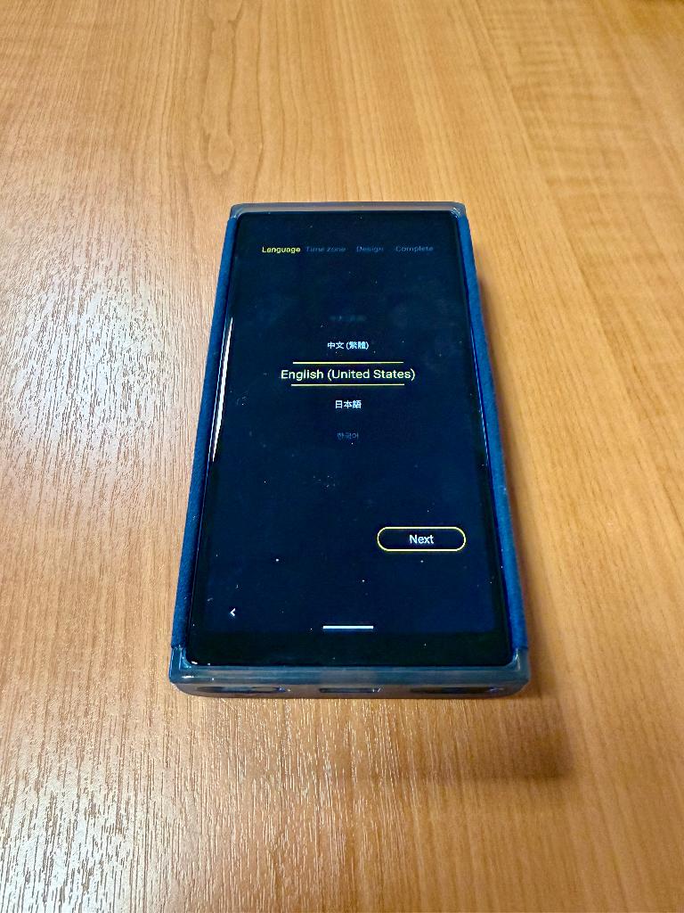 Hiby R8II blauw MP3 FLAC HIRES DAP, Ophalen of Verzenden, Zo goed als nieuw, Overige merken, 40 GB en meer