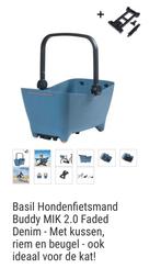 Hondenfietsmand Basil Buddy Mik 32L - nieuw, Ophalen of Verzenden, Nieuw, Fietsmand