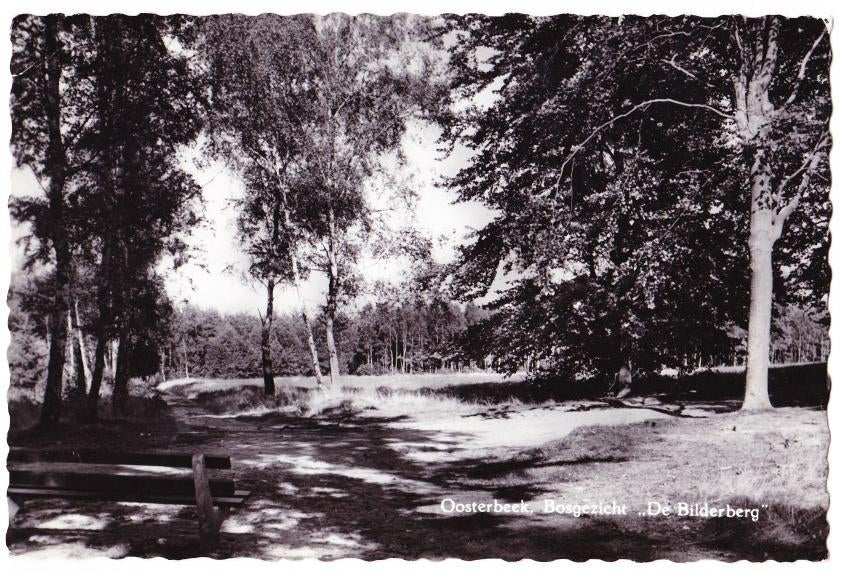 Oosterbeek De Bilderberg Oude Gelopen Ansichtkaart ( B1681, Ophalen of Verzenden, 1940 tot 1960, Gelopen, Gelderland