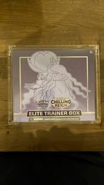 Chilling Reign Etb Shadow Rider. Inc Case - Pokemon, Ophalen of Verzenden, Zo goed als nieuw