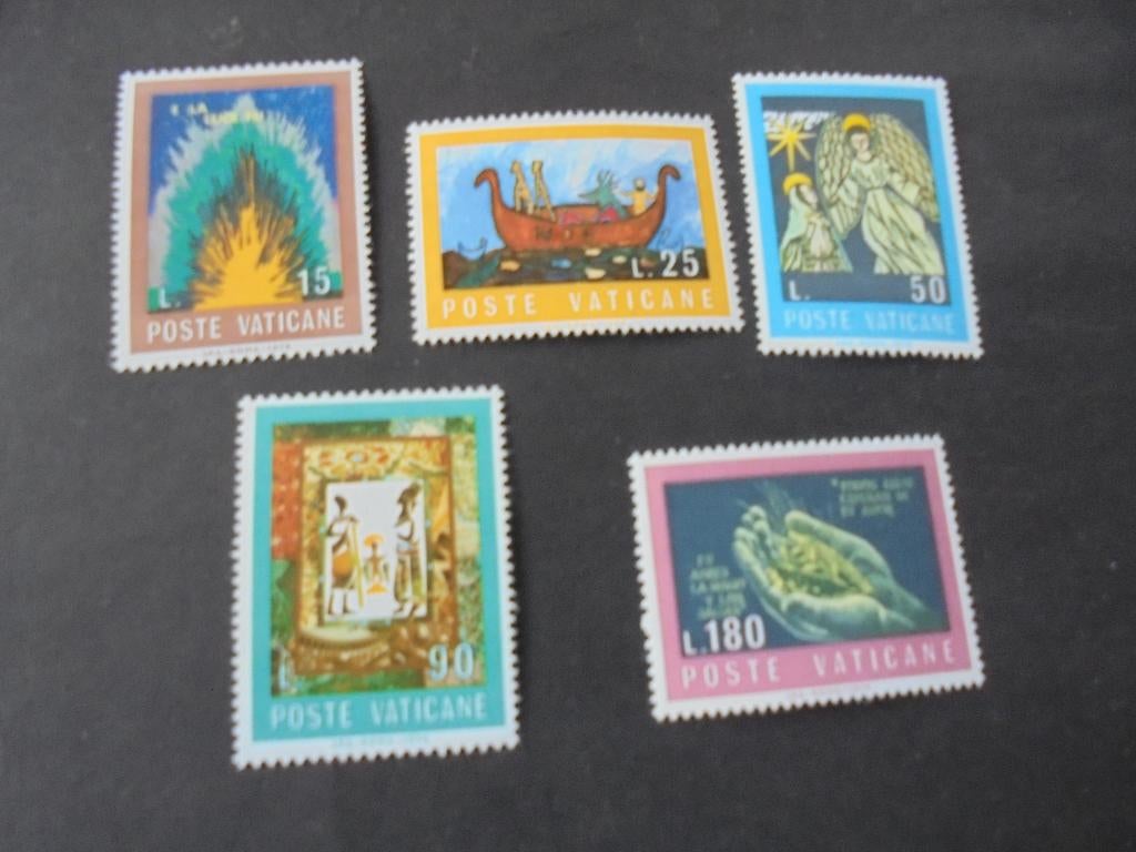 Vaticaan Mi:635/639 postfris, Verzenden, Postfris