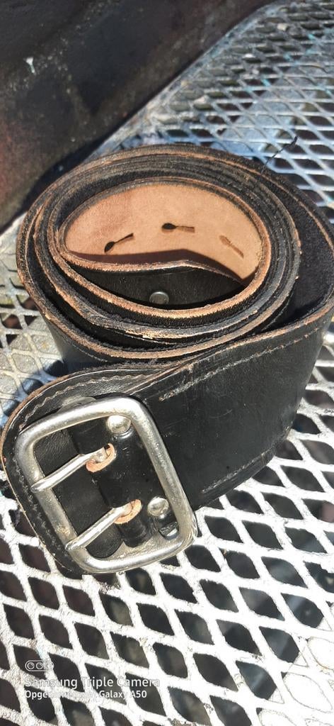 Politie koppel, Verzamelen, Militaria | Algemeen, Ophalen, Nederland, Embleem of Badge