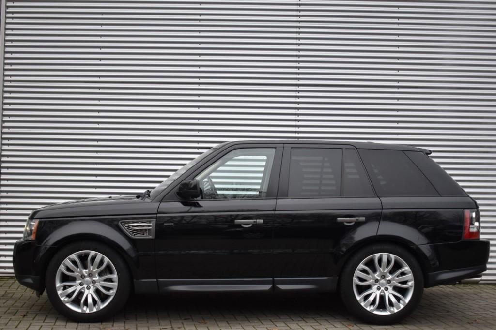 Land rover RANGE ROVER SPORT 5.0 V8 SUPERCHARGED AUTOBIOGRAP, Auto's, Land Rover, 8 cilinders, Zwart, Bedrijf, USB