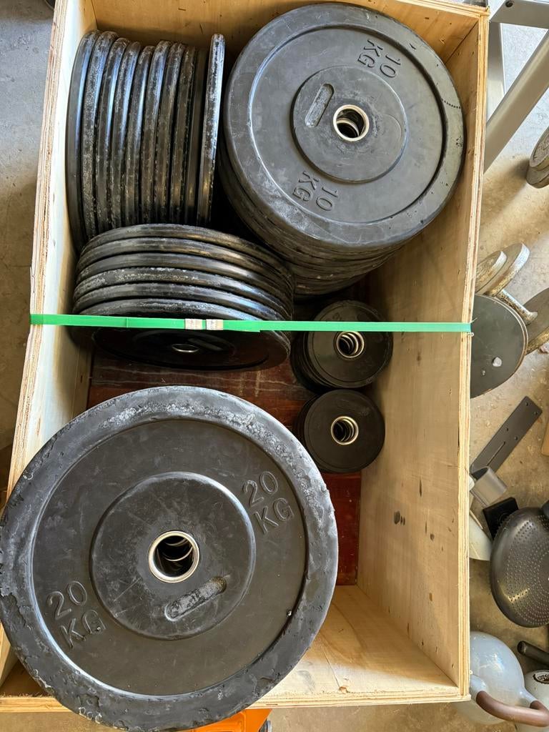 Bumper plates, Ophalen, Zo goed als nieuw