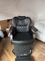 Zwarte kapperstoel, Ophalen, Werkplek, Gebruikt, Stoel