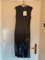 Josh V Zwarte Jurk met Pailletten - Maat XS, Verzenden, Zwart, Nieuw, Maat 34 (XS) of kleiner