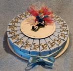 geboorte bedankjes , taart van 22 stukken, Ophalen of Verzenden, Nieuw