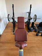 Technogym Fitness Set: Bank, Halters, Barbell, Dumbbells, Ophalen, Gebruikt, Benen, Fitnessbank