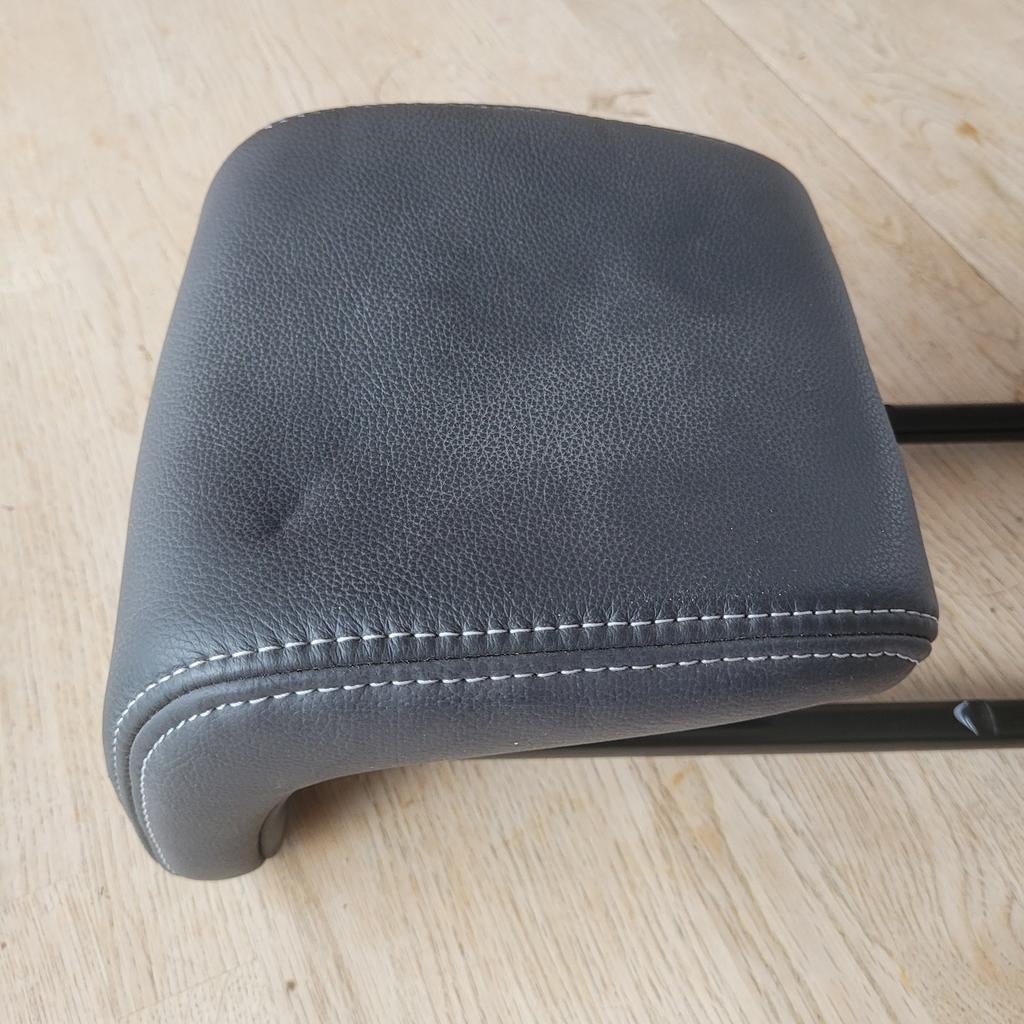 Lederen Hoofdsteun Renault Scénic II Antraciet (12cm pinnen), Ophalen, Gebruikt, Renault