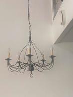Kroonluchter met kaars effect, Ophalen of Verzenden, Gebruikt, Metaal, Retro.klassiek