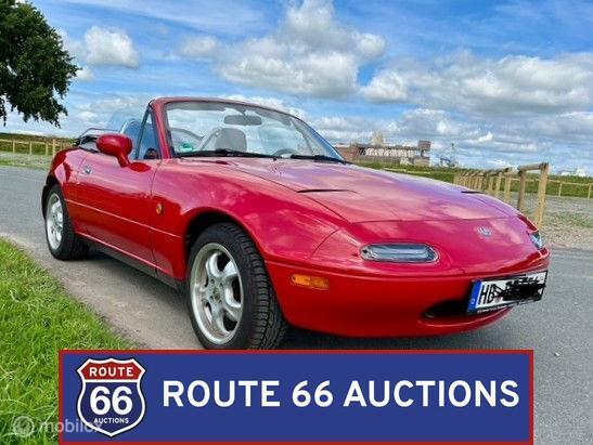 Mazda MX-5 1.8 NA | 1994 | Route 66 Auctions, Auto's, Overige carrosserieën, Zwart, Bedrijf, Handgeschakeld