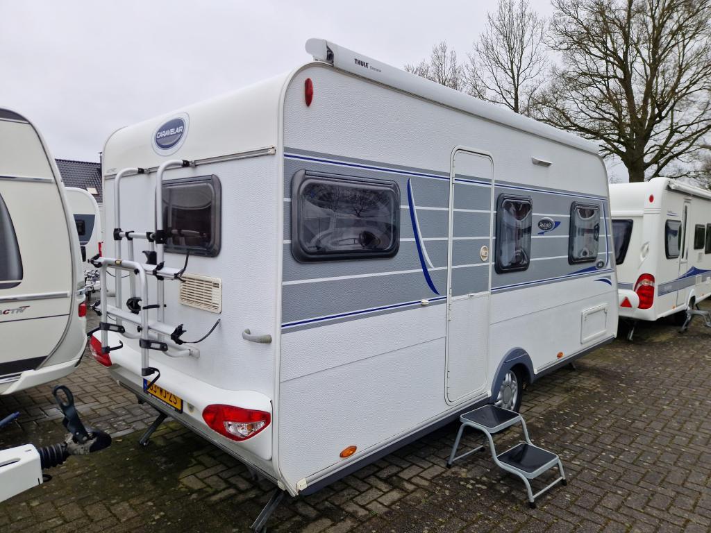 Caravelair Antares 465 Mover/Luifel/Fietsdrager, Caravans en Kamperen, Bedrijf, Caravelair, Dwarsbed, Tot en met 3