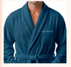 Nieuwe badjas blauw S M, Ophalen, Blauw