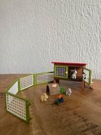 Schleich konijnenhok, Ophalen of Verzenden, Zo goed als nieuw