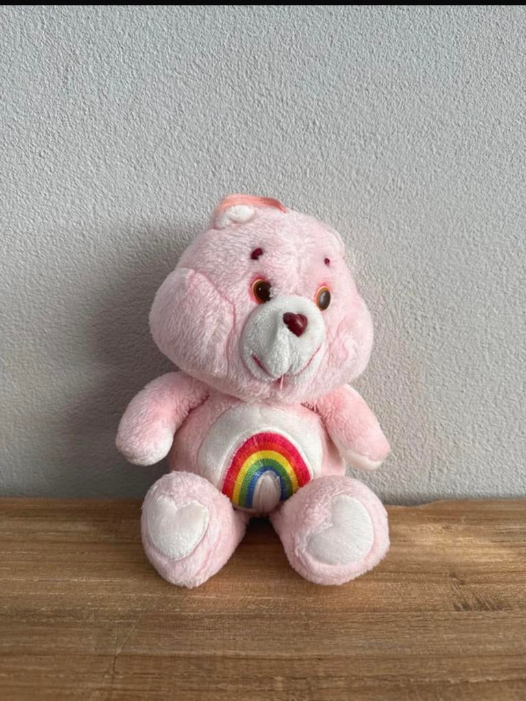 Vintage Troetelbeer Regenboogbeer | Carebear Cheerbear, Ophalen of Verzenden