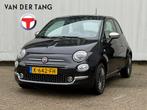 Fiat 500 1.2 Star Aut / 70pk/ leder (bj 2020, automaat), Auto's, 4 cilinders, Met garantie (alle), 4 stoelen, Zwart