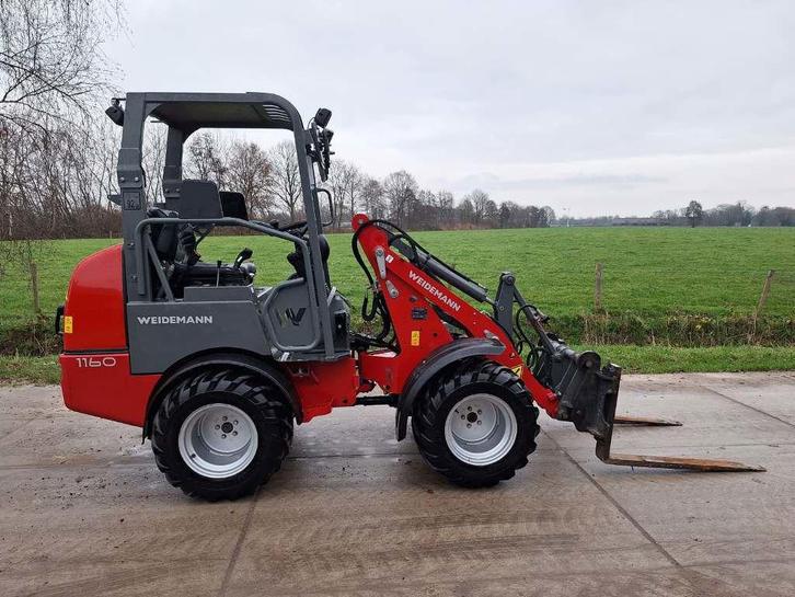 Weidemann 1160 eHoftrac, Zakelijke goederen, Machines en Bouw | Kranen en Graafmachines, Wiellader of Shovel