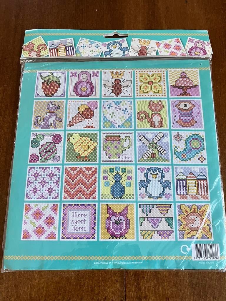 Borduurpakket nieuw, Hobby en Vrije tijd, Ophalen of Verzenden, Nieuw, Handborduren, Borduurpakket