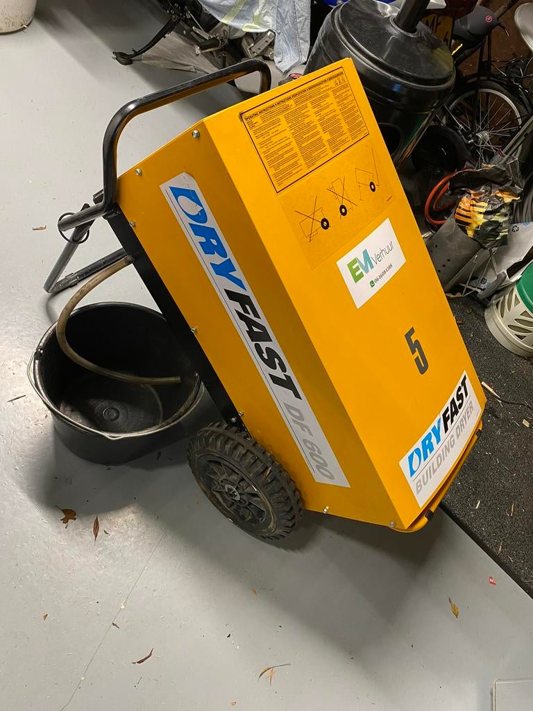 Bouwdroger, Ophalen, Zo goed als nieuw, Afzuiger