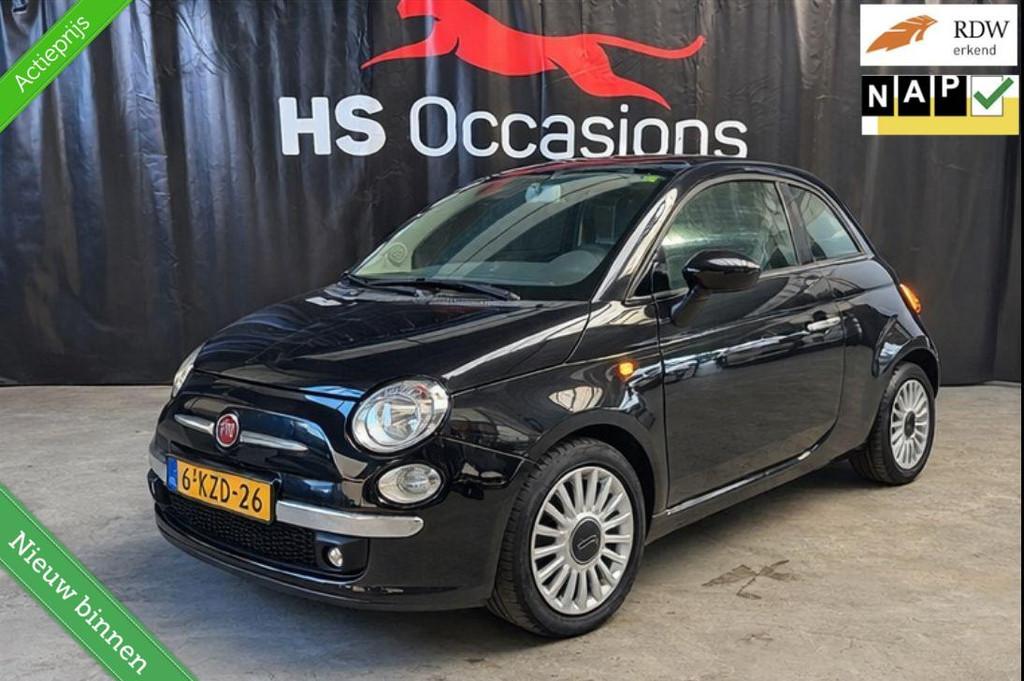 Fiat 500 0.9 TwinAir, AIRCO,LAGE KM, PANO,PARKEER SENSOREN, Voorwielaandrijving, Euro 5, Gebruikt, Bedrijf