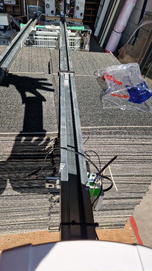 2 x Garagedeur aandrijving elektr met rail Marancec ( 190 ), Ophalen, Gebruikt, Garagedeur, Nb