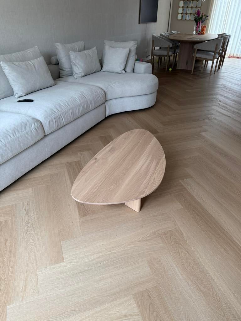 Nieuw: Table du Sud Salontafel Liv 120x60, Huis en Inrichting, Tafels | Salontafels, Ophalen, 100 tot 150 cm, Eikenhout, Nieuw