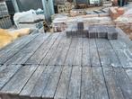 15.84M2 restpartij getrommelde betonklinkers paars bruin, Ophalen, Klinkers, Nieuw, 10 m² of meer