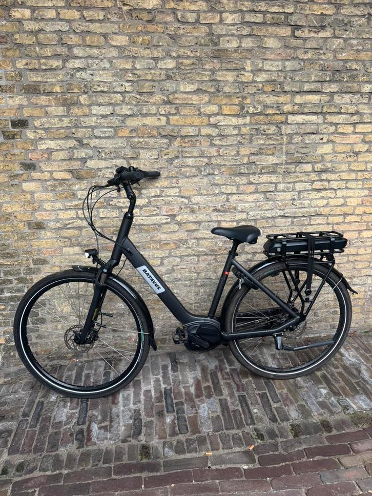 Batavus Altura E-Go 2025, Fietsen en Brommers, Elektrische fietsen, Zo goed als nieuw, Batavus, 55 tot 59 cm, 50 km per accu of meer