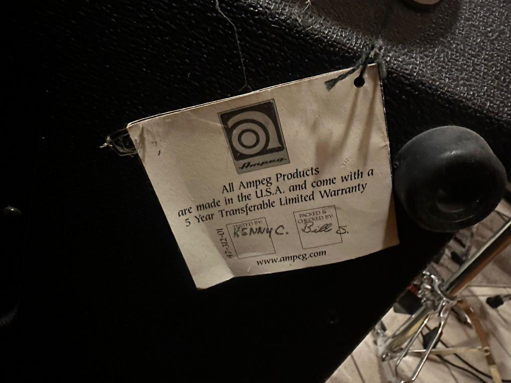 Ampeg SVT410HLF basbox 4x10 met tweeter, verrijdbaar, Muziek en Instrumenten, Versterkers | Bas en Gitaar, Ophalen of Verzenden