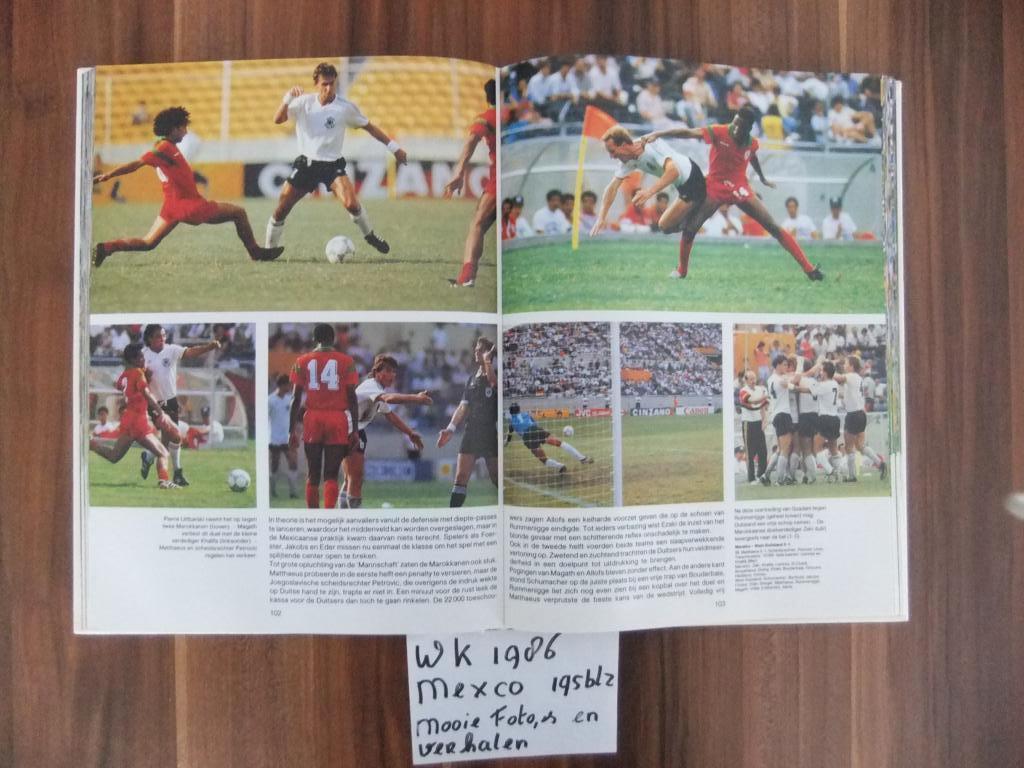 WK voetbal 1986 in Mexico 195 blz voor de liefhebber, Ben de Graaf, Ophalen of Verzenden, Zo goed als nieuw, Balsport