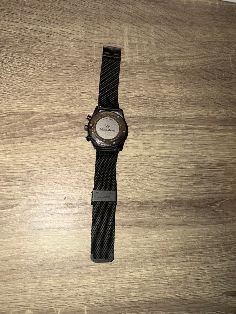 Mats Meier herenhorloge, Overige merken, Staal, Staal, Polshorloge