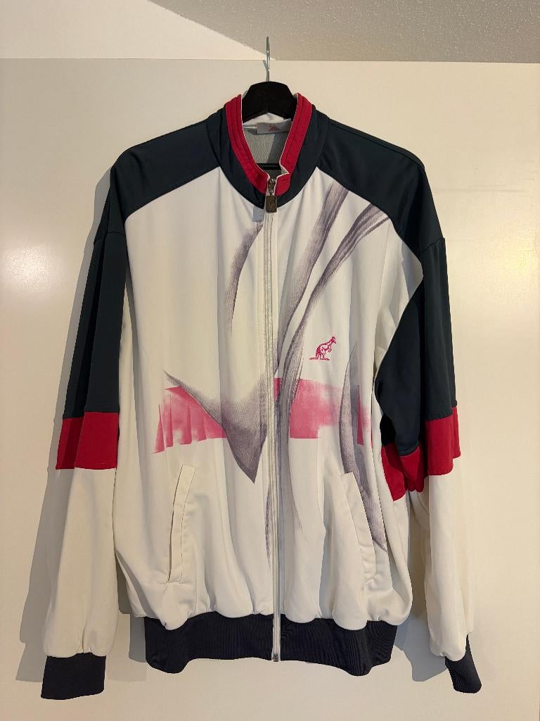 Australian trainingsjack, Wit, Maat 56/58 (XL), Ophalen of Verzenden, Gedragen