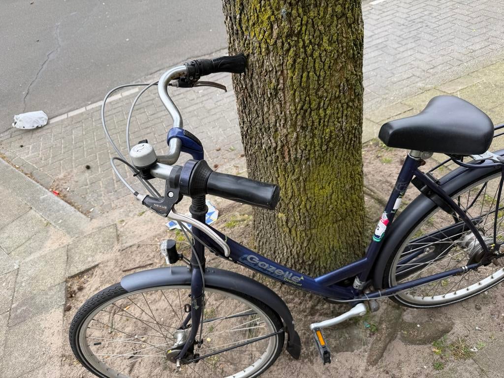 Gazelle Fiets - Comfortabele Stadsfiets, Fietsen en Brommers, Fietsen | Dames | Damesfietsen, Gebruikt, Velgrem, Versnellingen