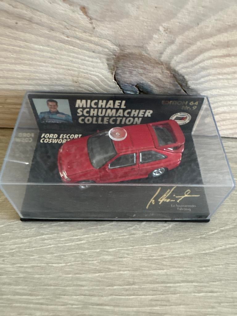 Minichamps 1:64 Ford Escort Cosworth Michael Schumacher, Hobby en Vrije tijd, Ophalen of Verzenden, Zo goed als nieuw, Auto