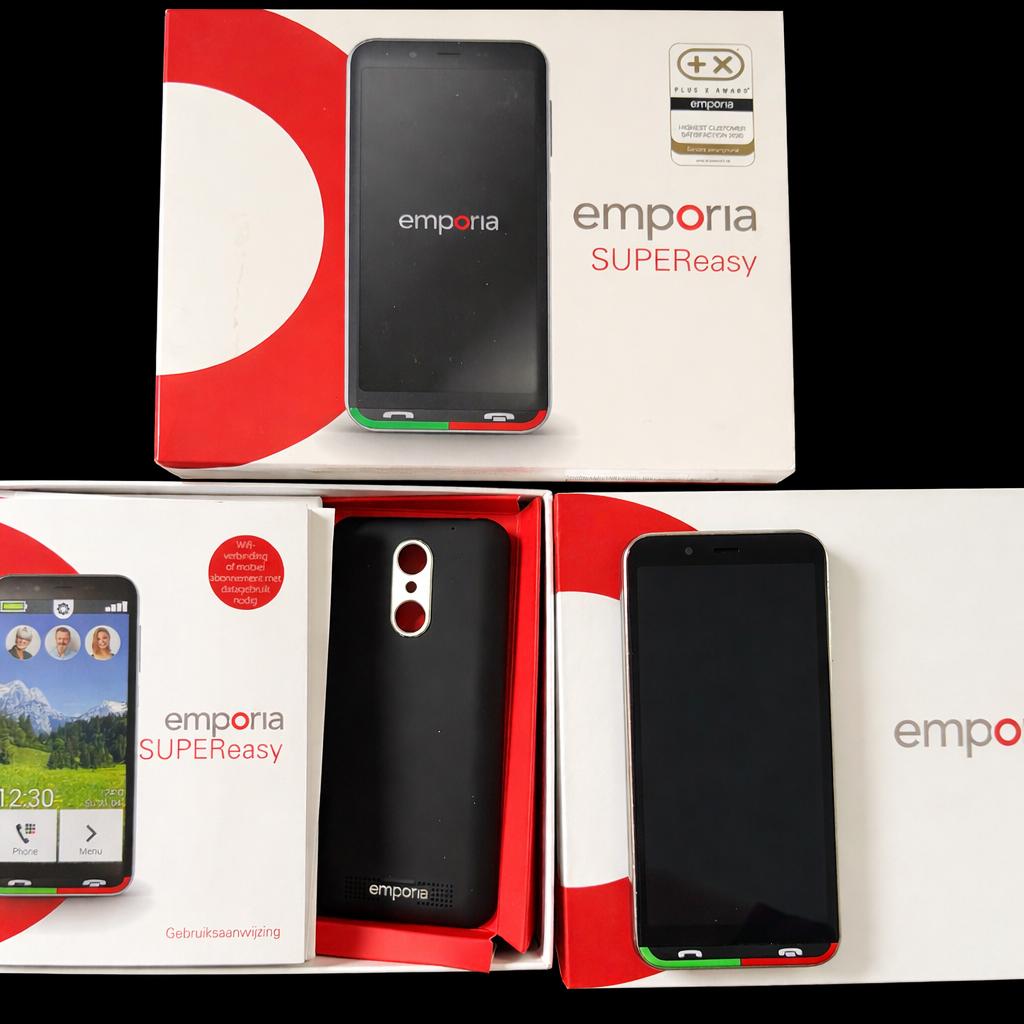 Emporia SUPEReasy senioren telefoon gsm z.g.a.n., Telecommunicatie, Mobiele telefoons | Overige merken, Overige modellen, Ophalen of Verzenden