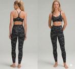 Lululemon Align High-Rise Pant 28" - Black Camo, Zwart, Nieuw, Ophalen of Verzenden, Yoga