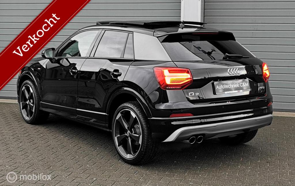 Audi Q2 1.4 TFSI COD S-LINE/150PK/ACC/DCC/PANO/B&O/VIRTUAL/, Voorwielaandrijving, 4 cilinders, 150 pk, Leder en Stof