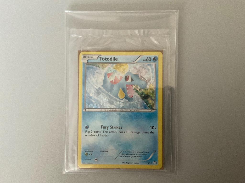 (Sealed) Totodile  - McDonald’s Promos 2016 - 5/12, Verzenden, Nieuw, Losse kaart