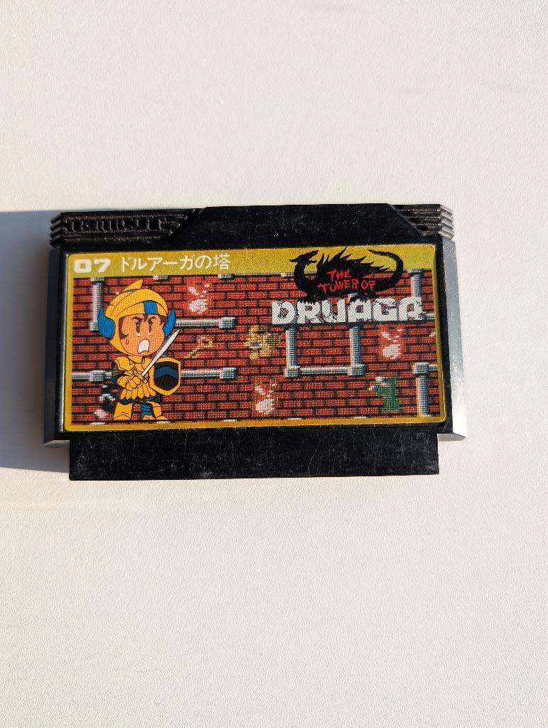 Druaga famicon, Spelcomputers en Games, 1 speler, Ophalen of Verzenden, Zo goed als nieuw, Vanaf 3 jaar