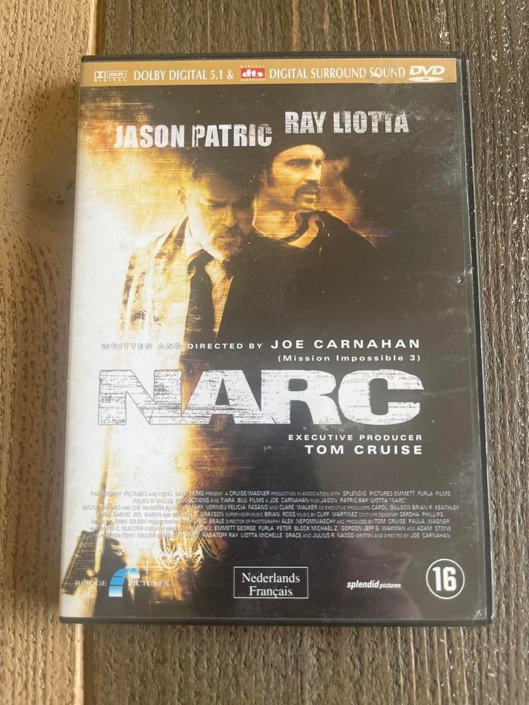 NARC DVD met Jason Patric en Ray Liotta, Cd's en Dvd's, Dvd's | Thrillers en Misdaad, Vanaf 16 jaar, Ophalen, Gebruikt, Maffia en Misdaad