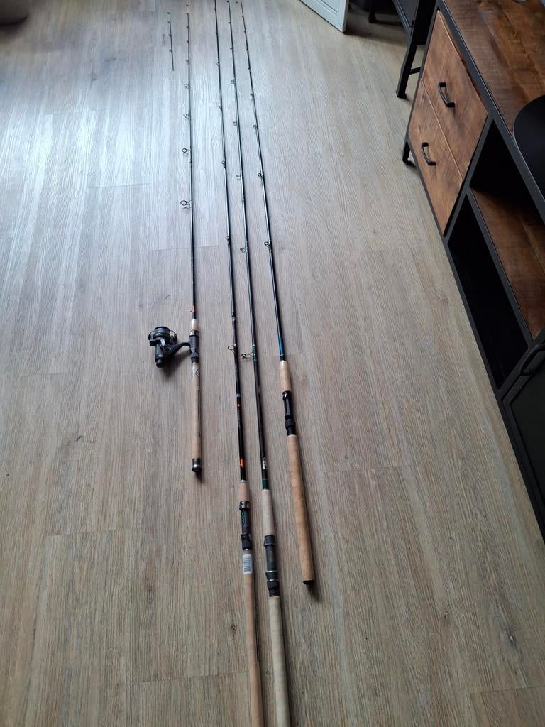 4 werphengel 1 molen, Watersport en Boten, Ophalen of Verzenden, Zo goed als nieuw, Werphengel