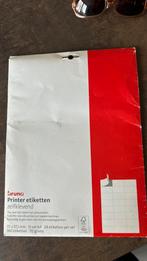 13 vellen met 24 etiketten, Diversen, Ophalen of Verzenden, Zo goed als nieuw
