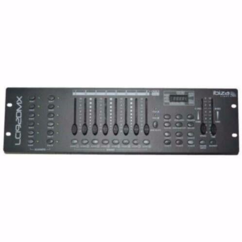 Ibiza-Light 192 Kanaals DMX Controller 19 inch 1180, ., Nieuw, Ophalen of Verzenden, .