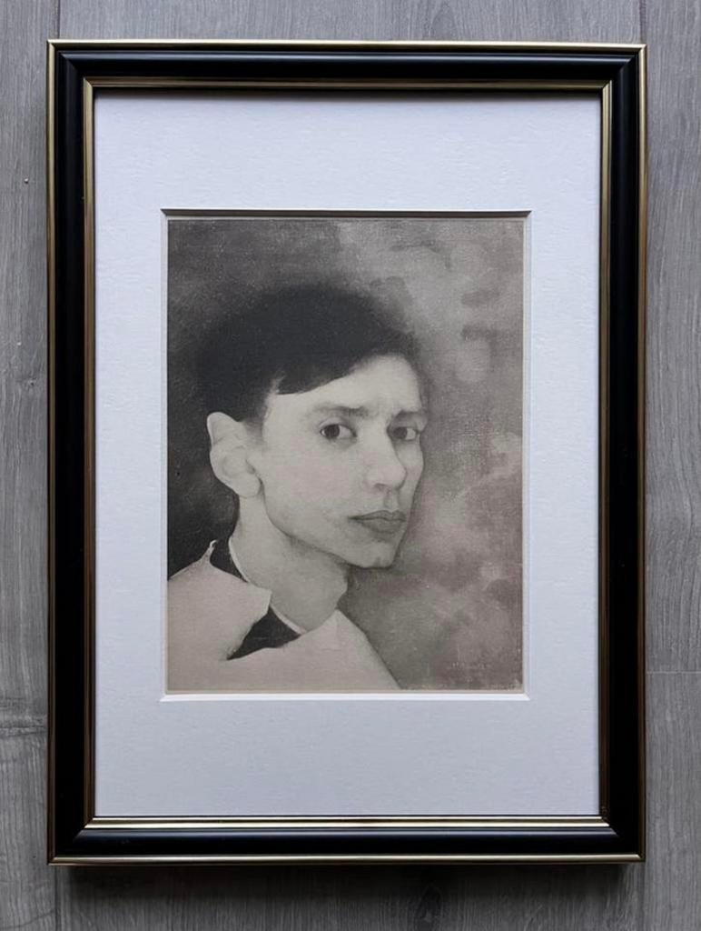 Jan Mankes 1889-1920 / Heliogravure Zelfportret 1923, Antiek en Kunst, Ophalen