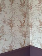 May & Fay Behang - Beige - Jungle Motief, Ophalen of Verzenden, 10 tot 25 m², Beige